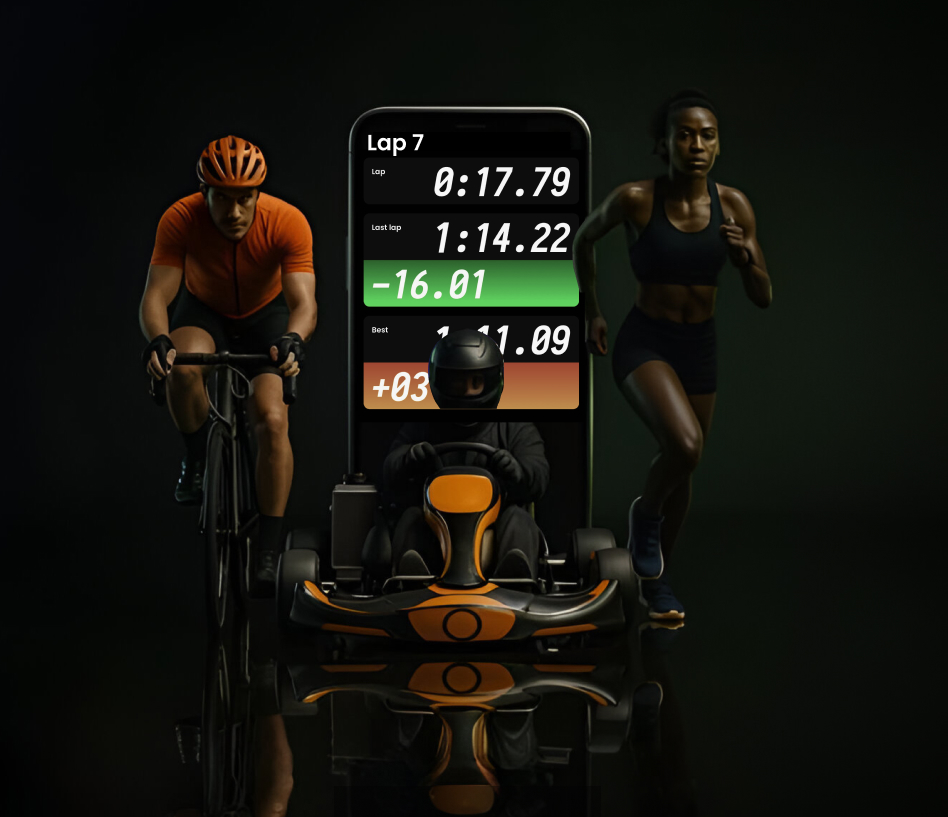 Lapper: lap timing for cycling, running, and karting